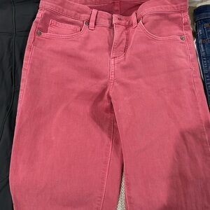Loft Vibrant Pink Straight Leg Women's Jeans